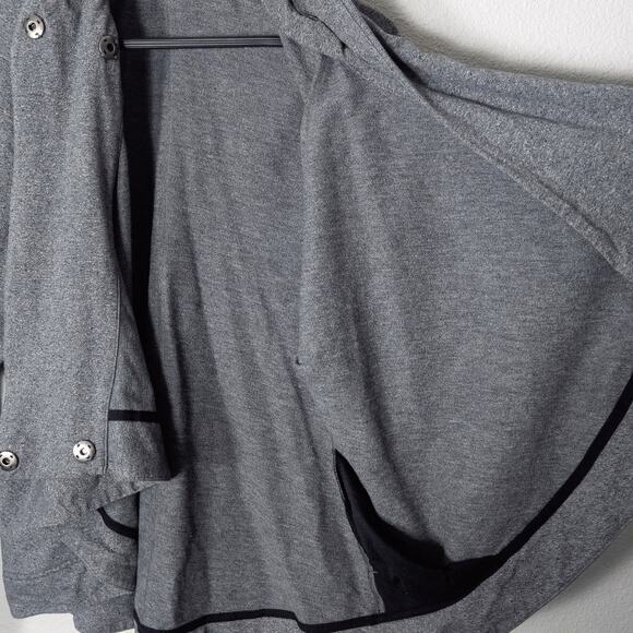 Lululemon Women’s Cardigan Rulu Rally Wrap Athleisure Quiet Luxury Gray Drape M - Picture 6 of 8